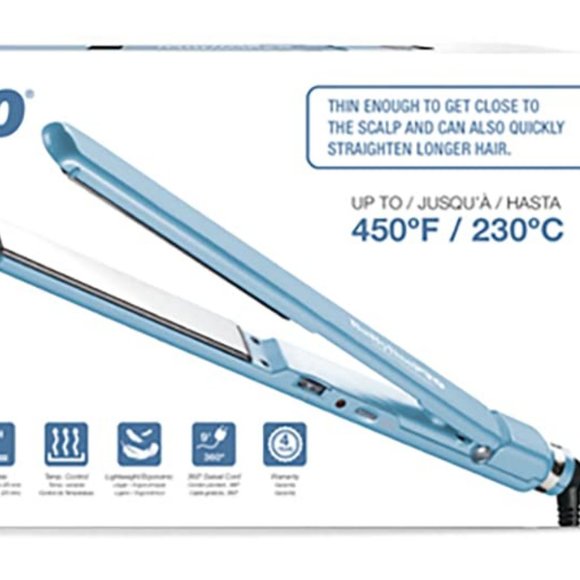 NEW BABYLISSPRO NANO TITANIUM 1" ULTRA THIN FLAT IRON - Picture 6 of 11